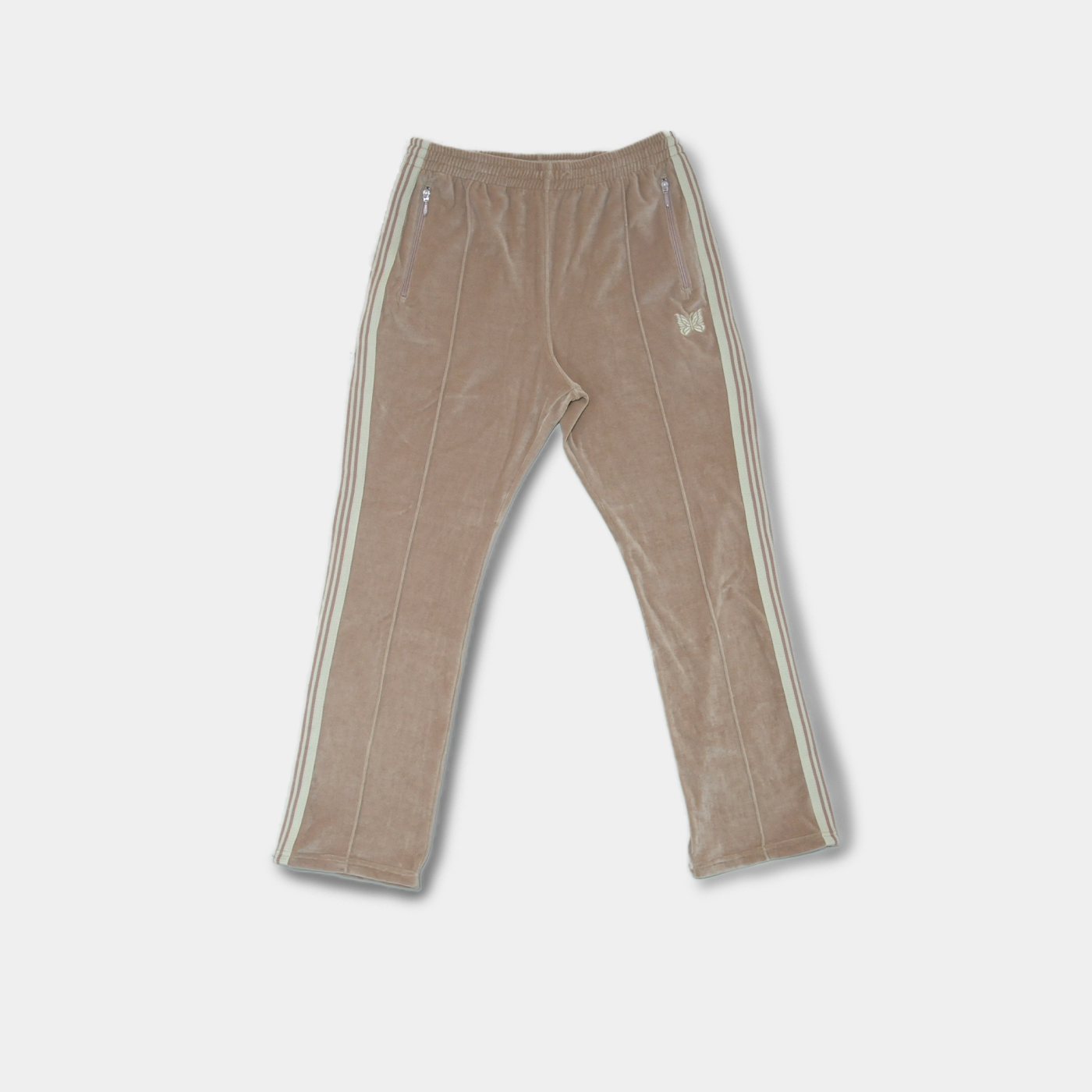 NARROW TRACK PANT - C/PE VELOUR