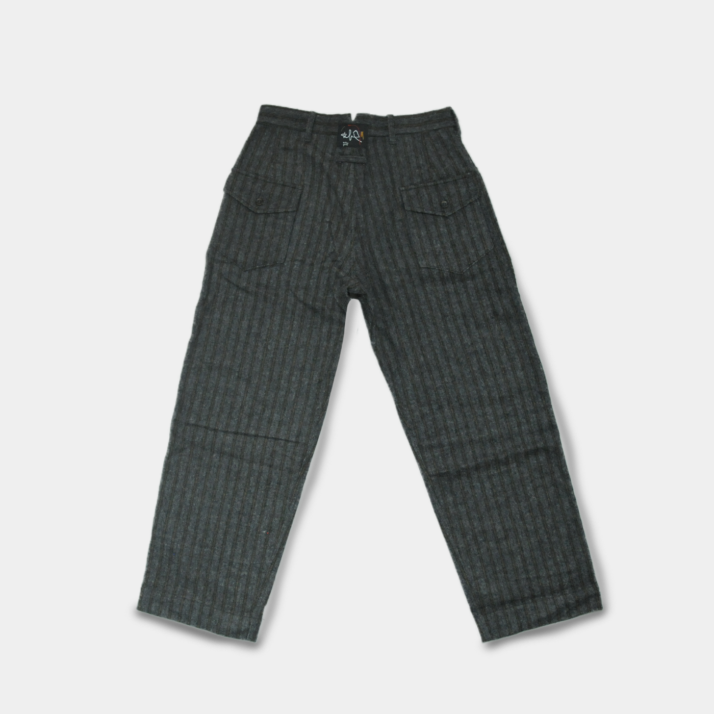 P-001 Charcoal Stripe