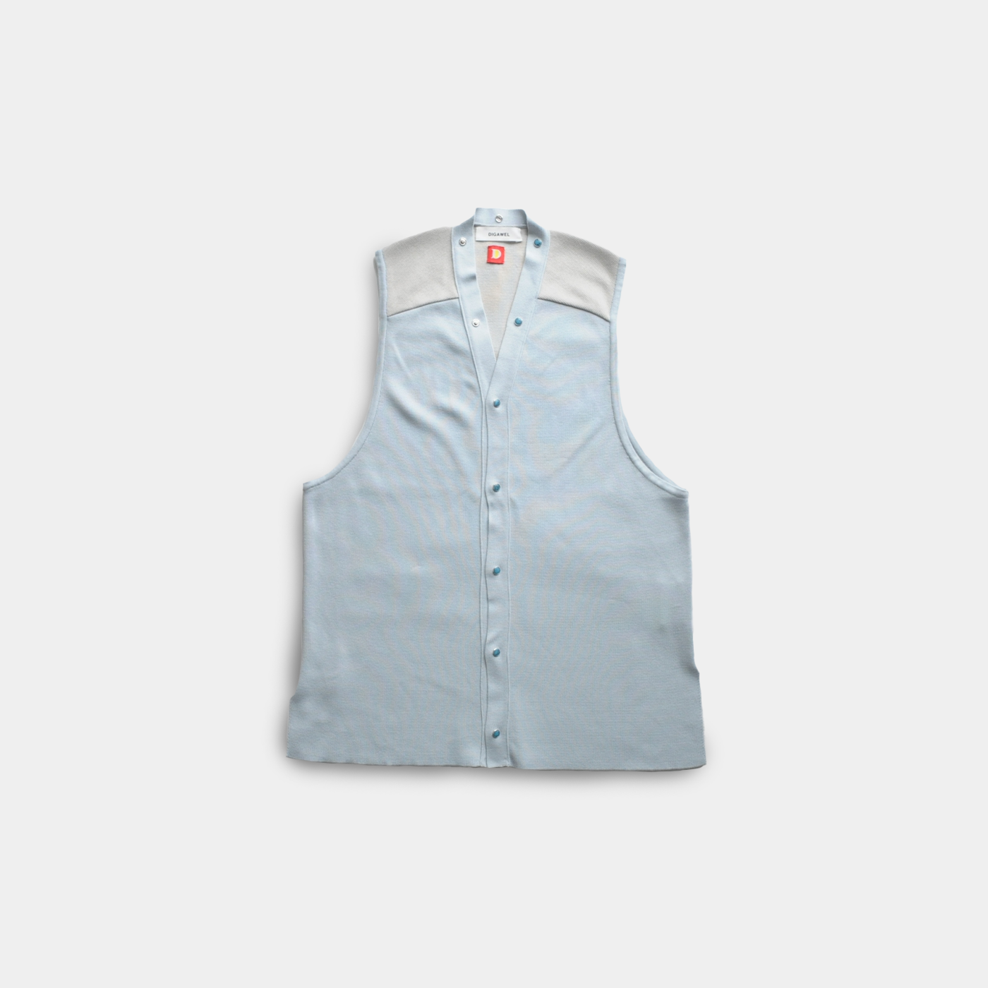 Long knit vest