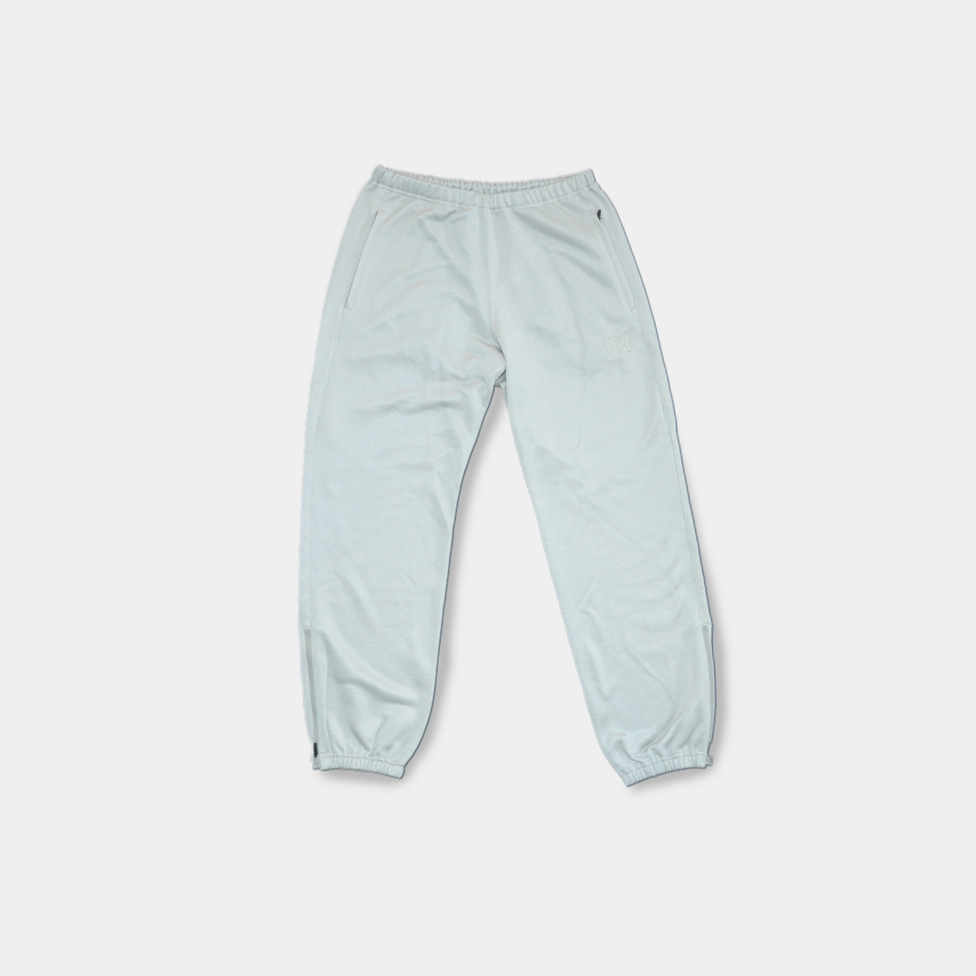 ZIPPED SWEAT PANT - C/PE BRIGHT JERSEY