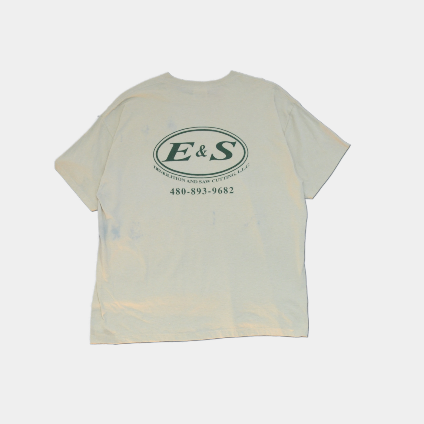 E & S Demolition & Saw Cutting T-shirts Used