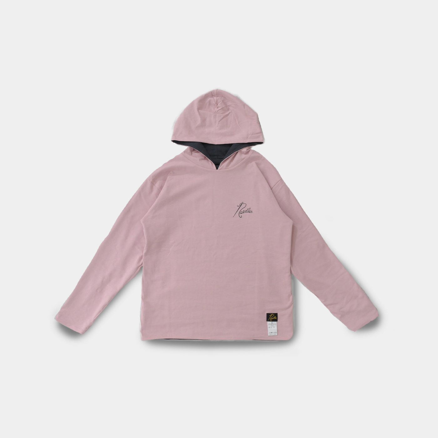 L/S REVERSIBLE HOODY - COTTON JERSEY