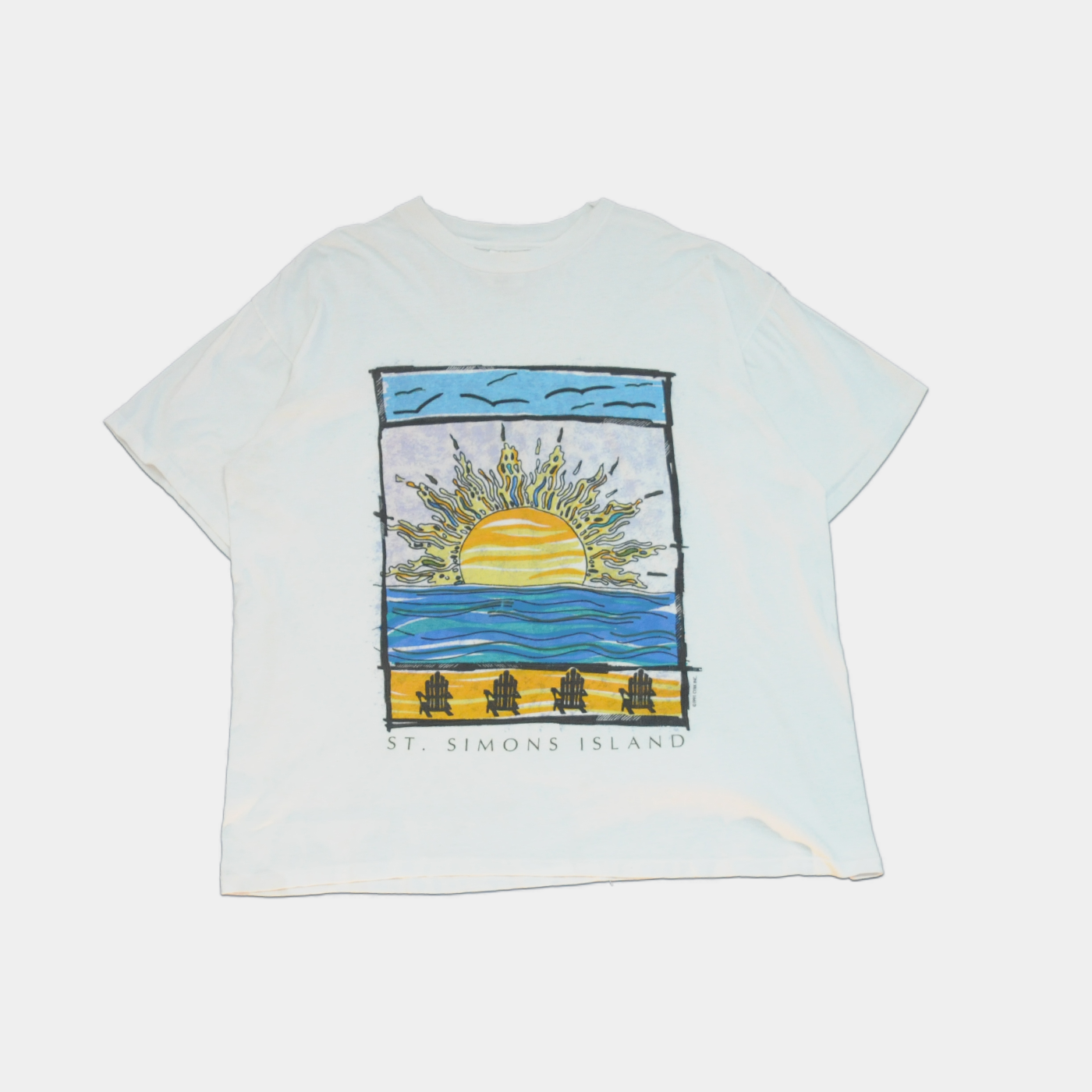 ST. SIMONS ISLAND T-shirts Used