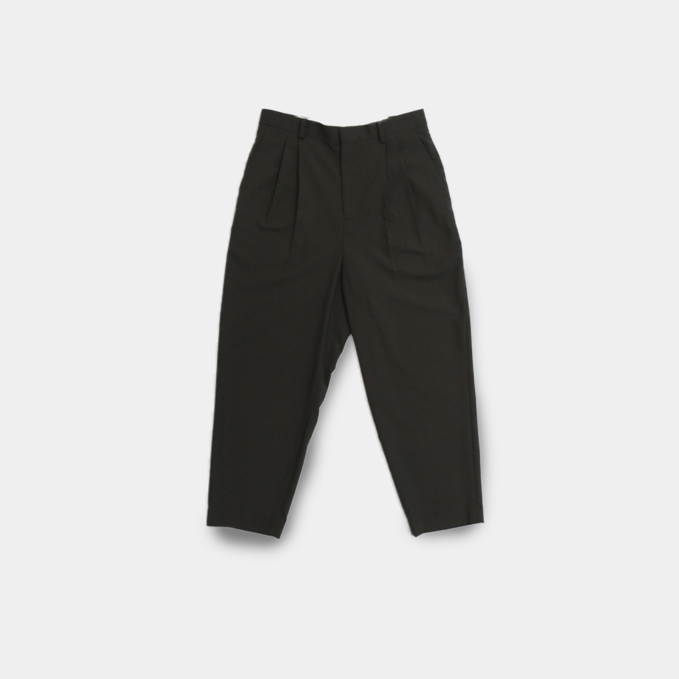 2 Tuck Tapered Pants②combat wool