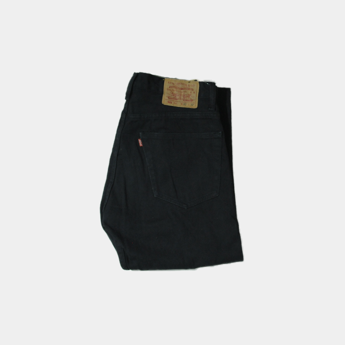Levi's Black Denim 501xx USED