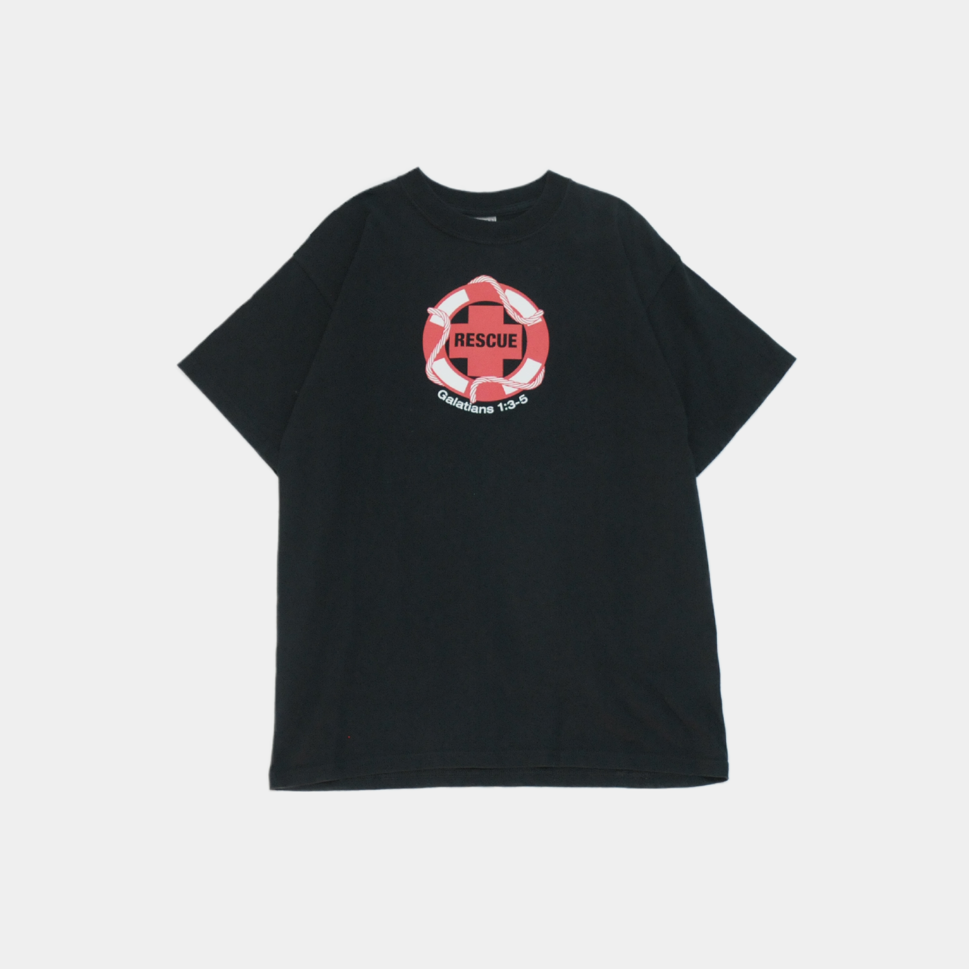 RESCUE Galatians T-shirts Used