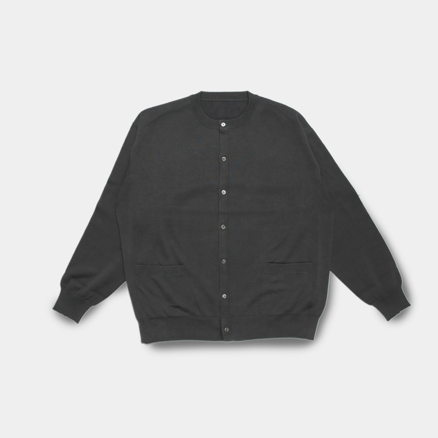 crewneck cardigan