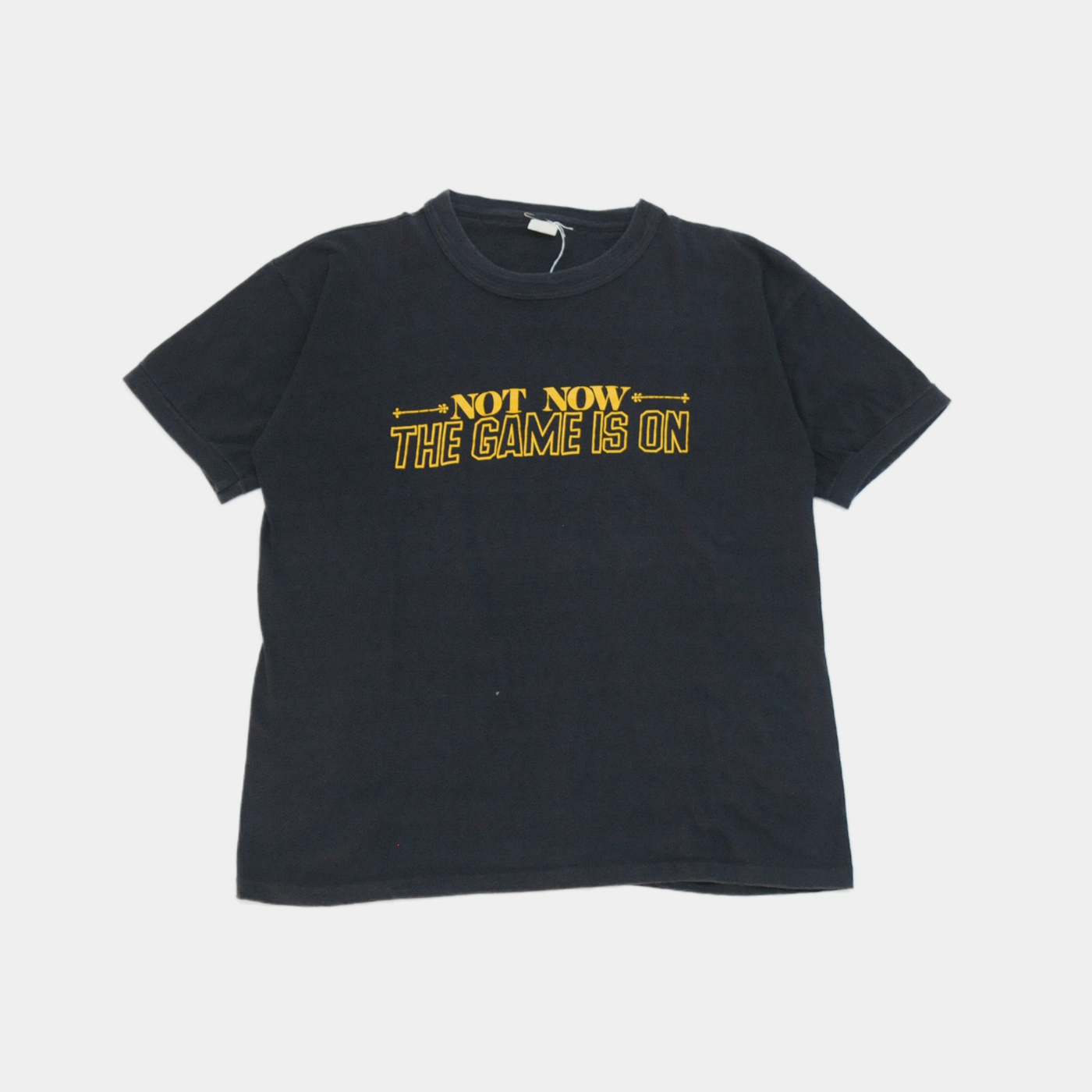 THE GAME IS ON T-shirts Used