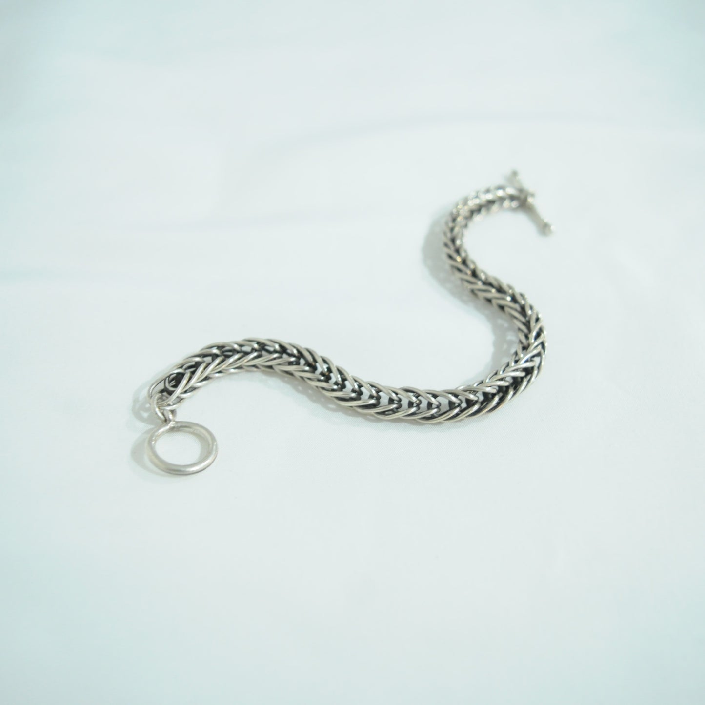 Indian Jewelry Silver Chain Bracelet 【Steve Arviso】