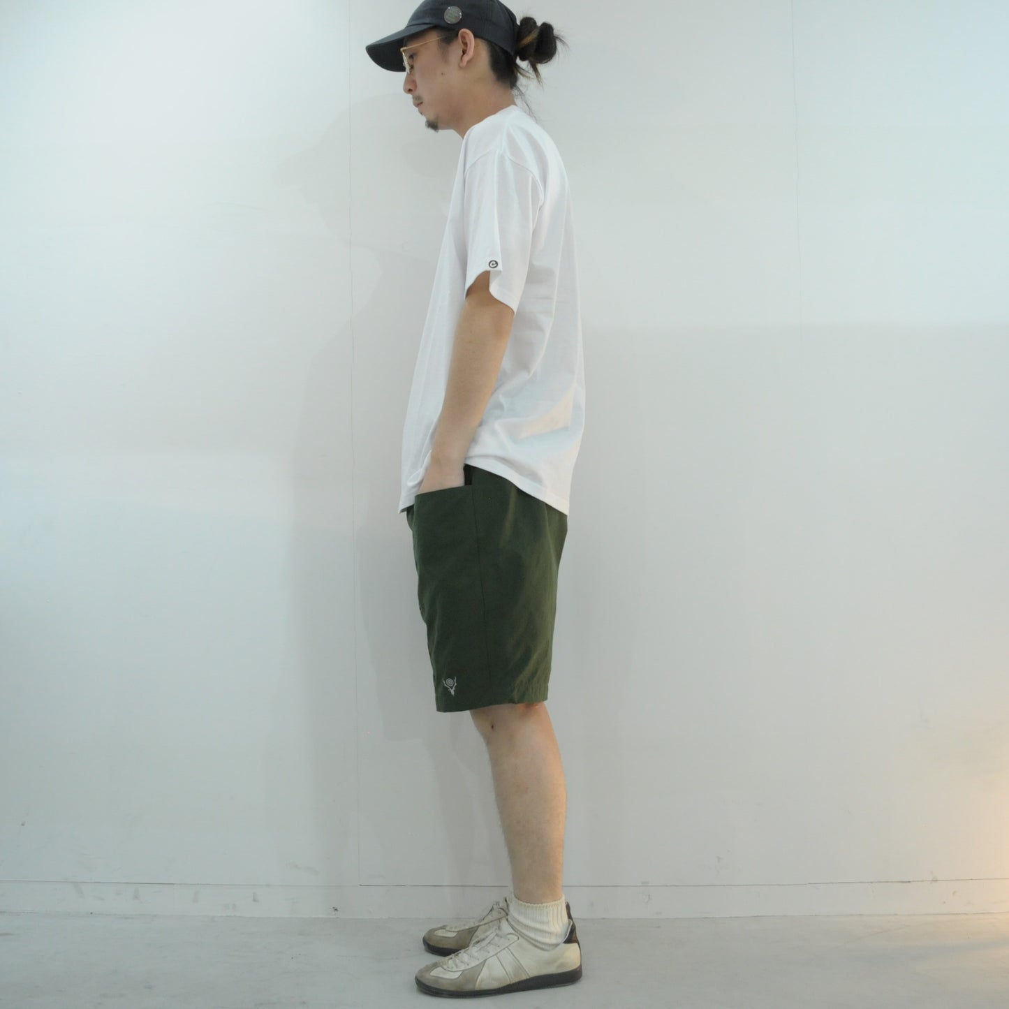 BELTED C.S. SHORT - NYLON OXFORD