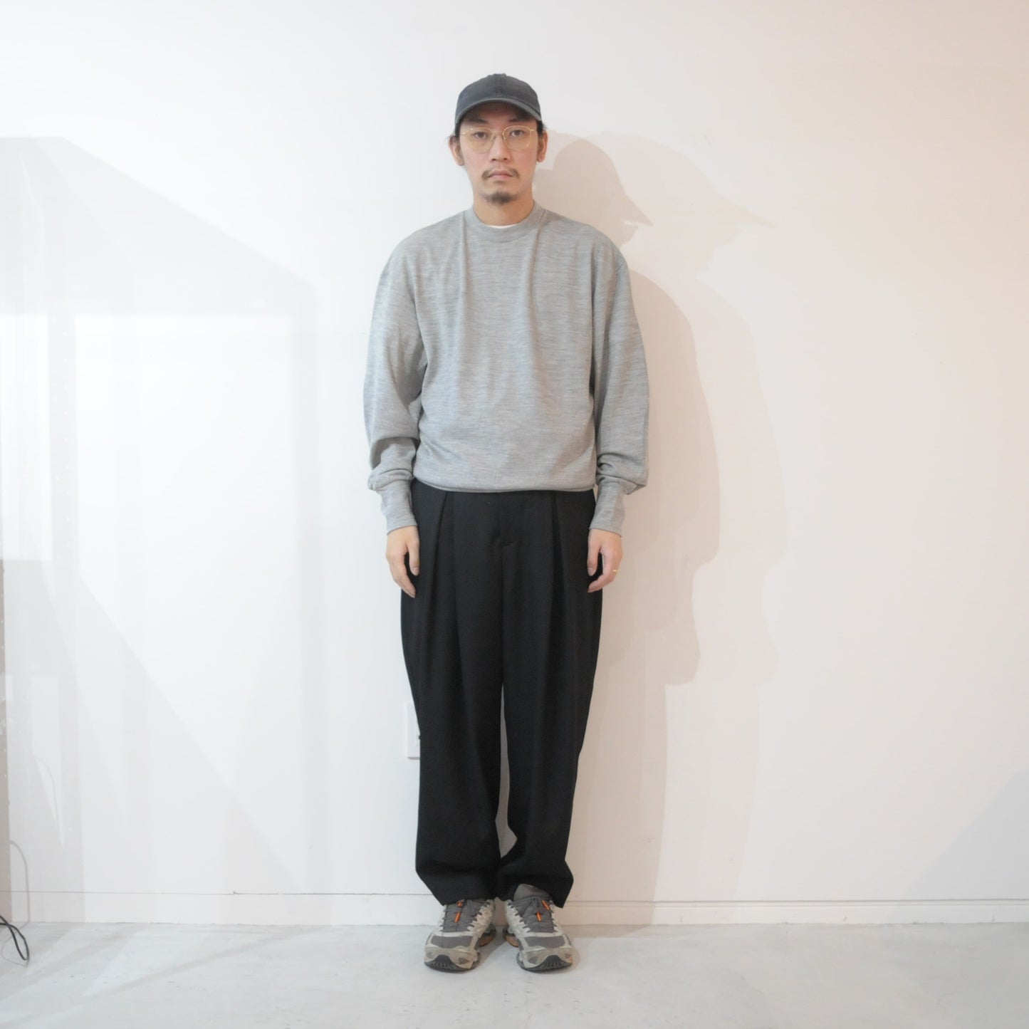 FINE WOOL LONG T