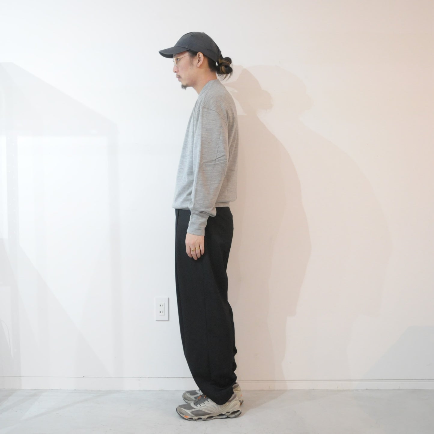 FINE WOOL LONG T