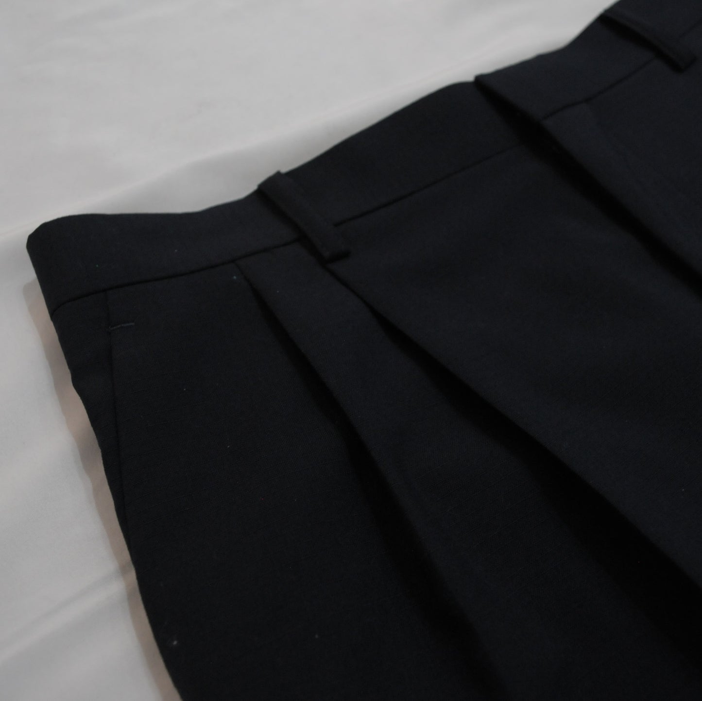 2 Tuck Tapered Pants②combat wool