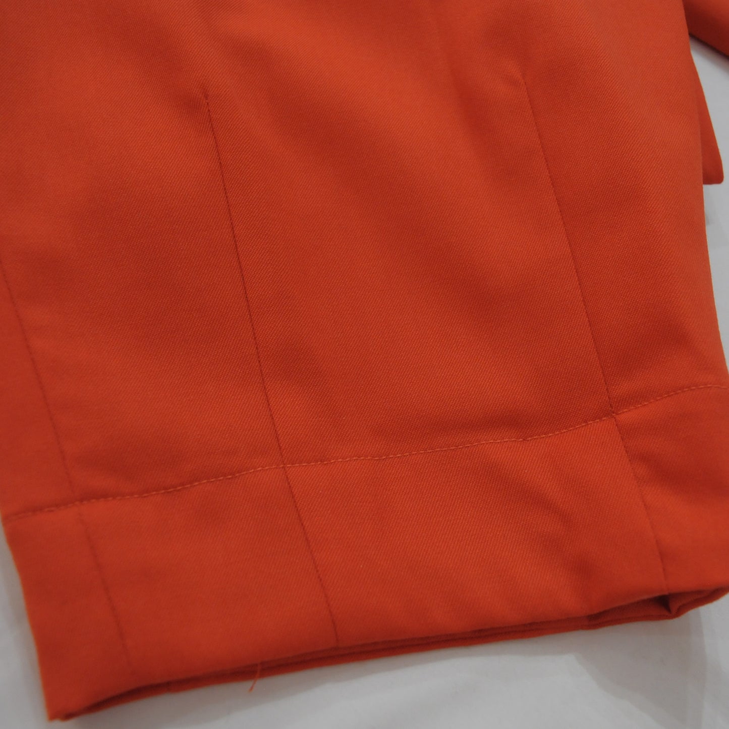 WOOL TWILL TAPERED PT-Orange