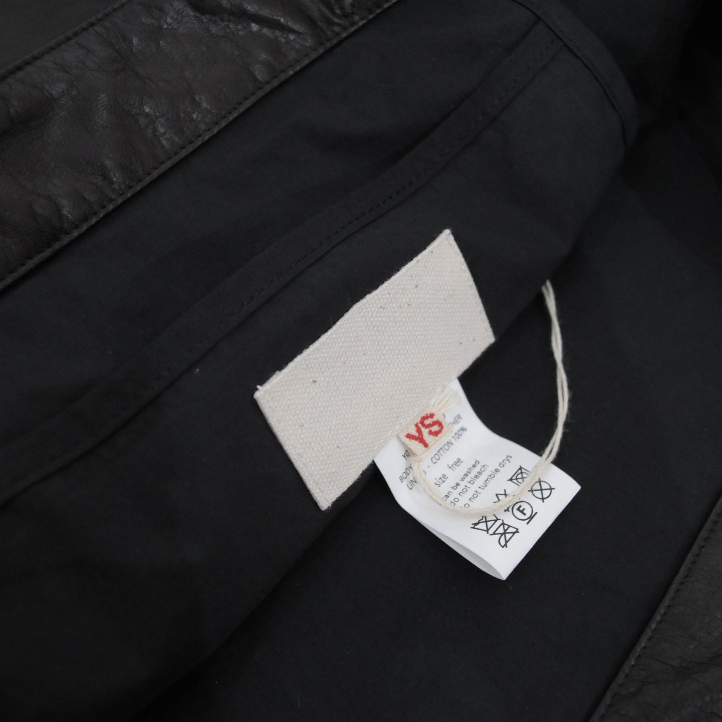 RESEARCHER BAG Lamb Leather-BLACK
