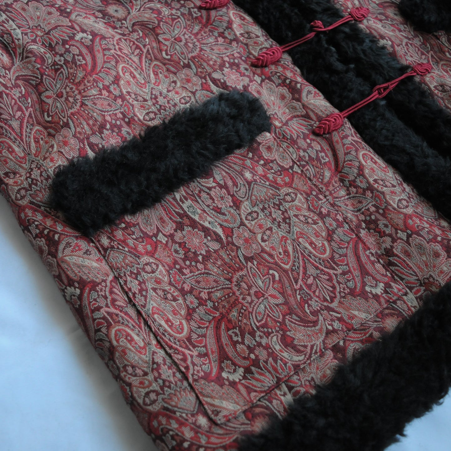 TibetanJacket - W/Ac/Pe Jacquard