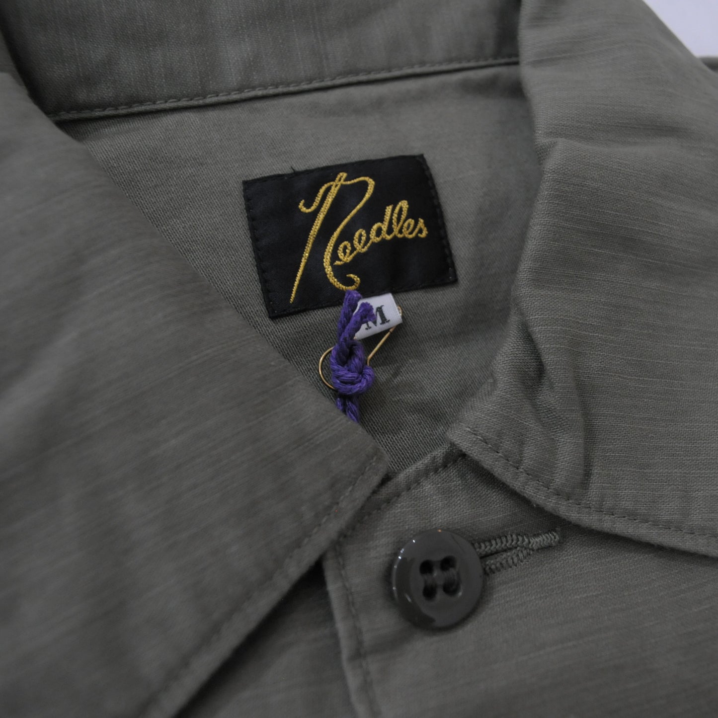 L/S FATIGUE SHIRT - BACK SATEEN-Olive