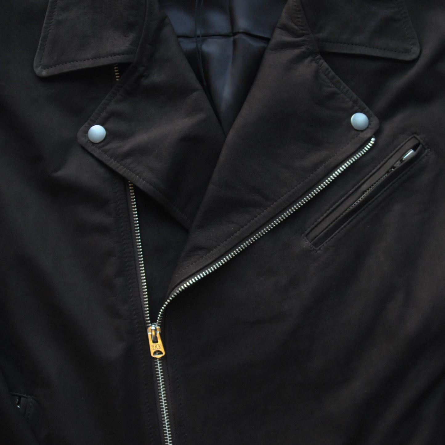 RIDERS JACKET NU-BRN