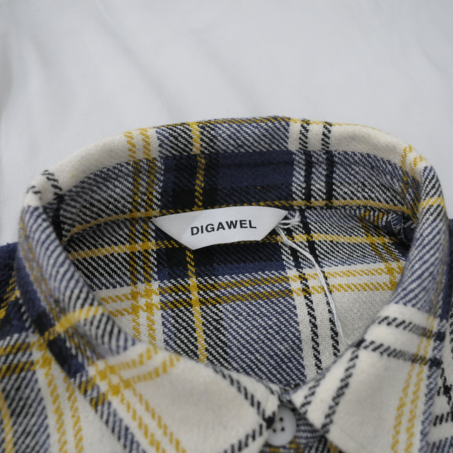 Oversized Check Shirt-Blue Check
