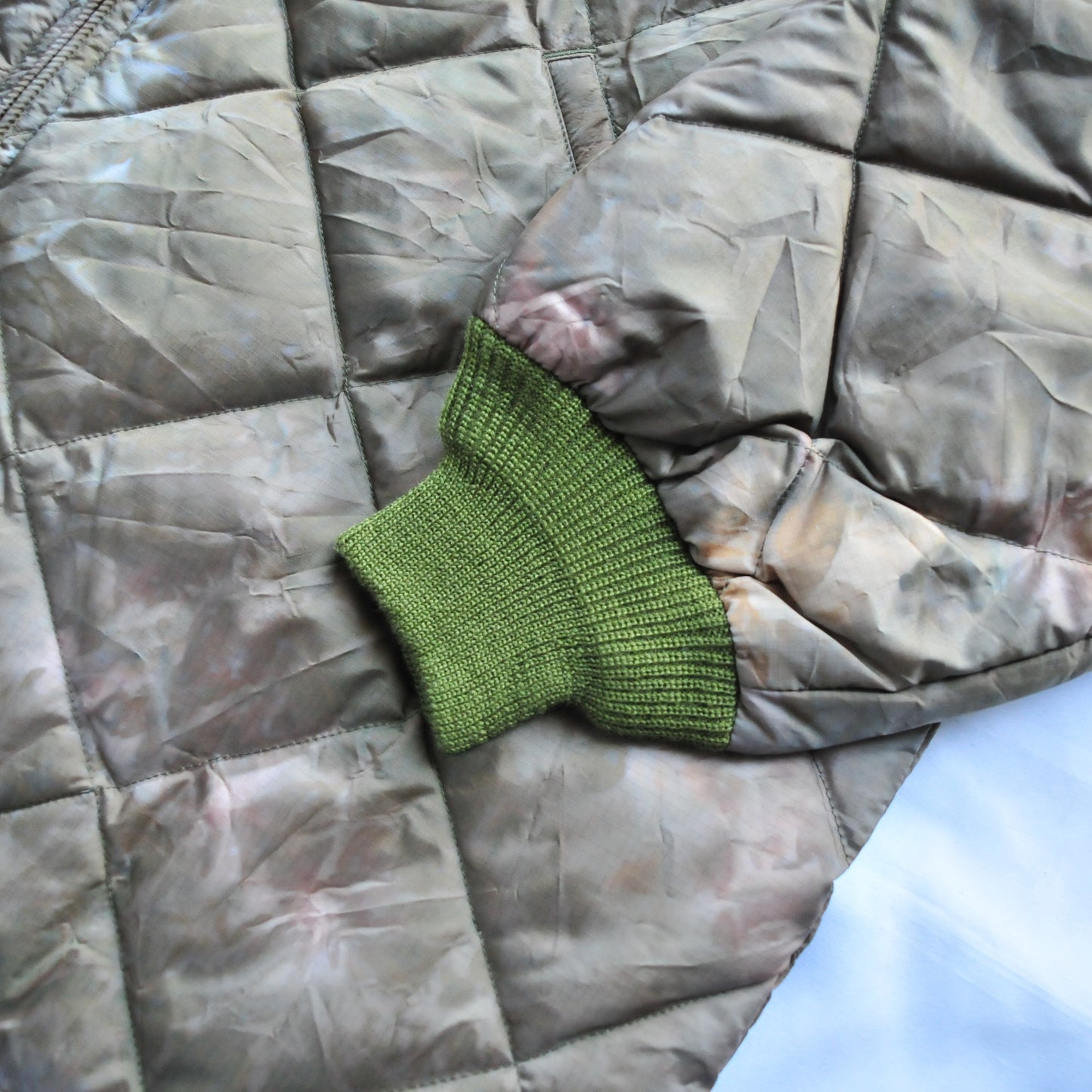 Down Jacket - UNEVEN DYE