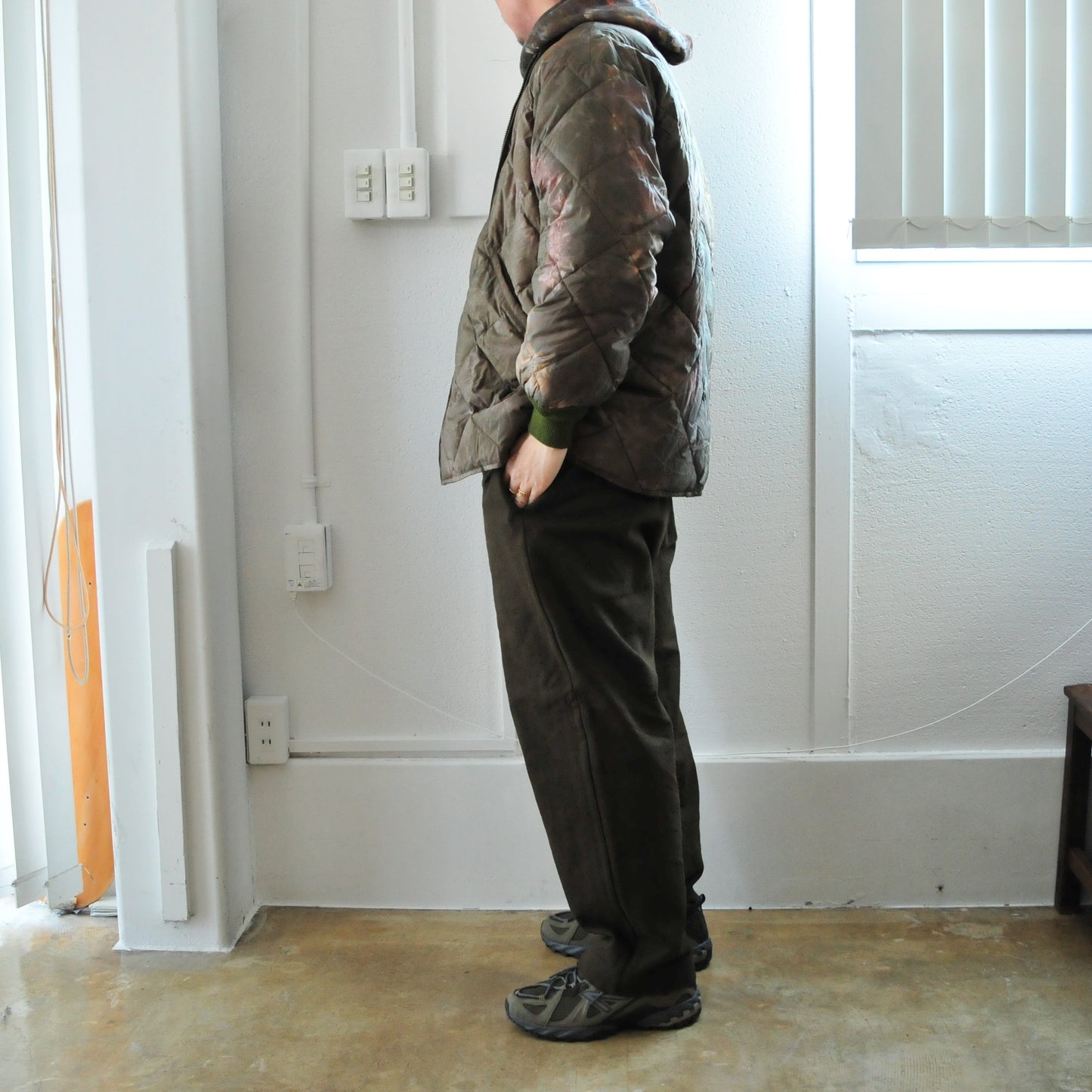 Down Jacket - UNEVEN DYE