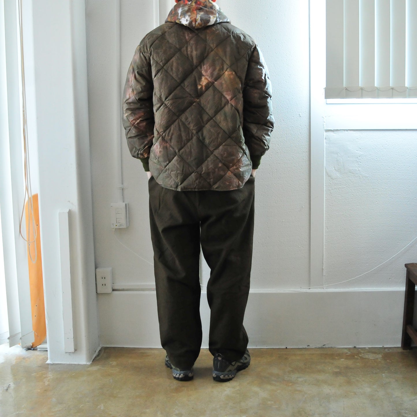 Down Jacket - UNEVEN DYE