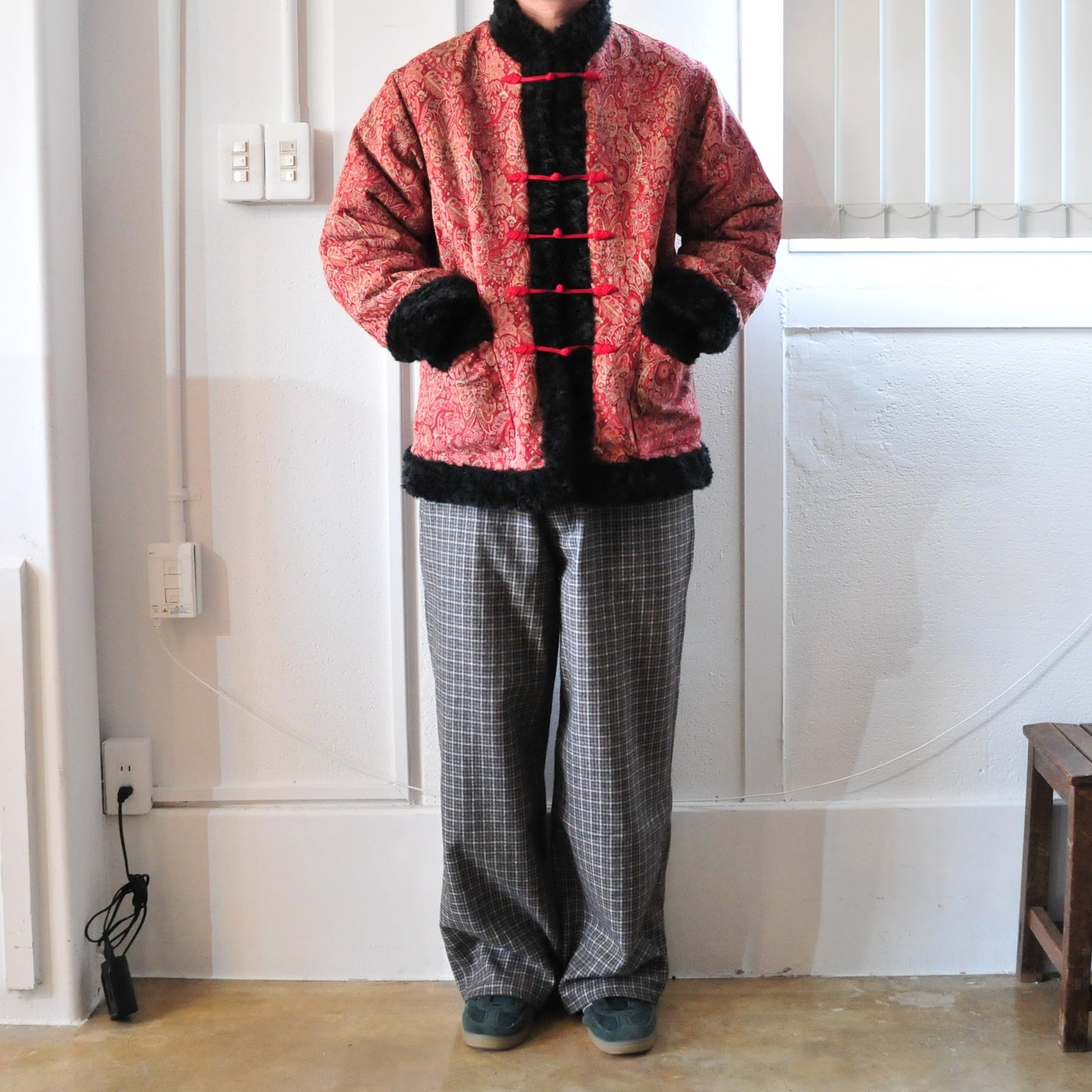 TibetanJacket - W/Ac/Pe Jacquard