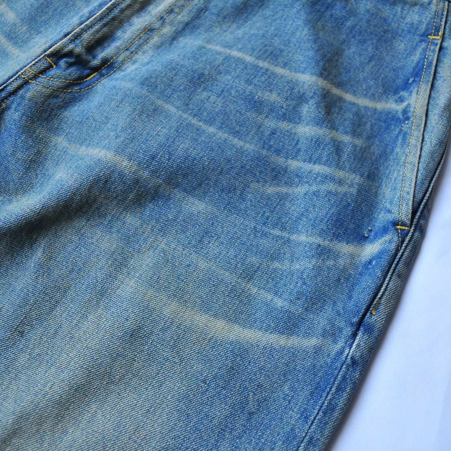 BELTED TROUSERS VINTAGE INDIGO
