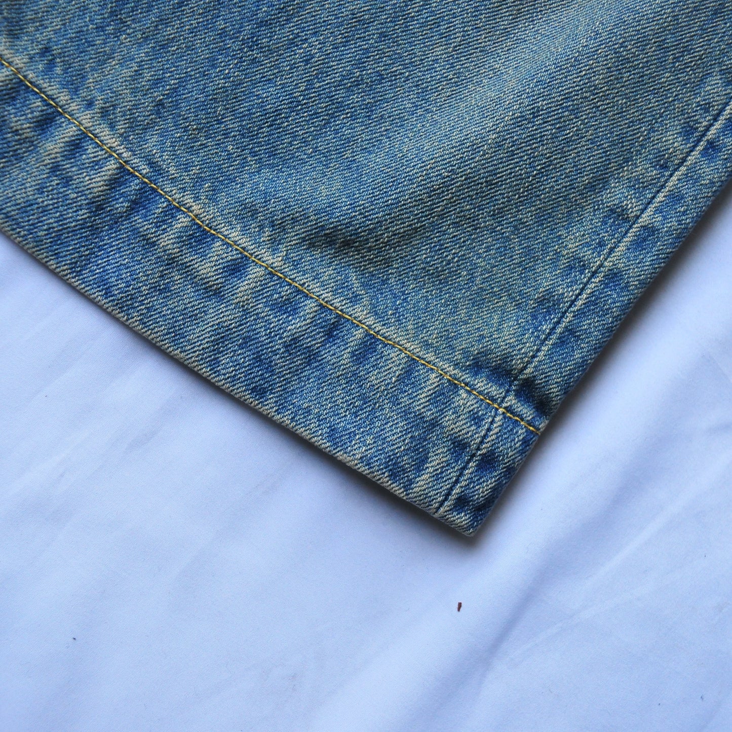 BELTED TROUSERS VINTAGE INDIGO