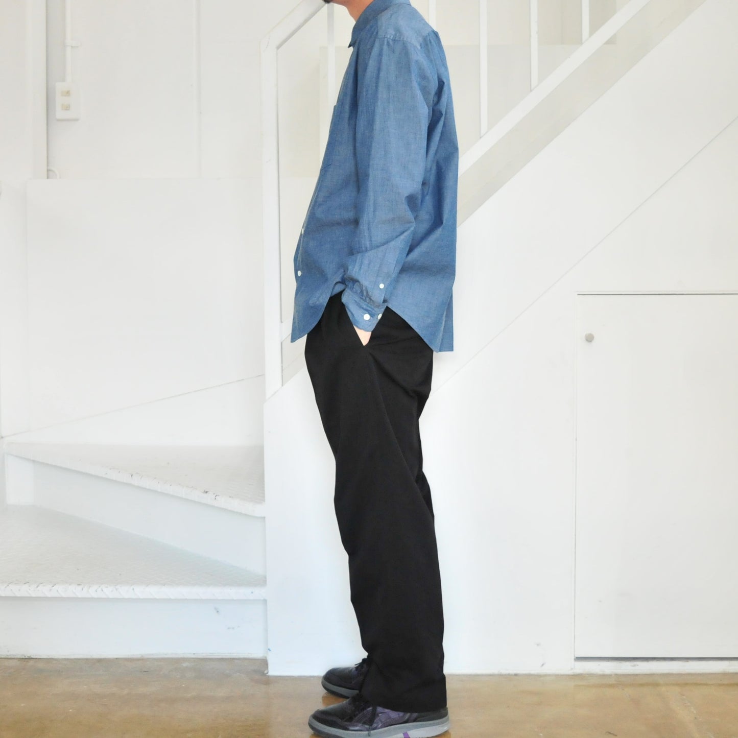 FIT SHIRT INDIGO