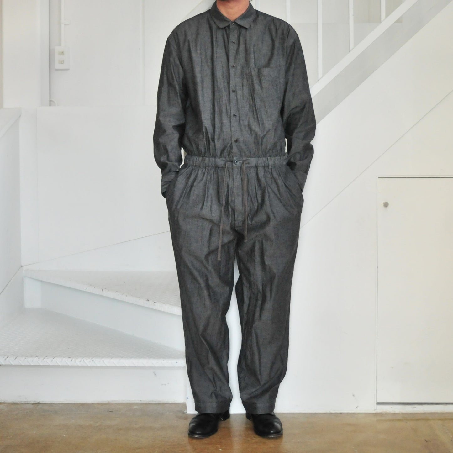 JUMP SUIT GRAY