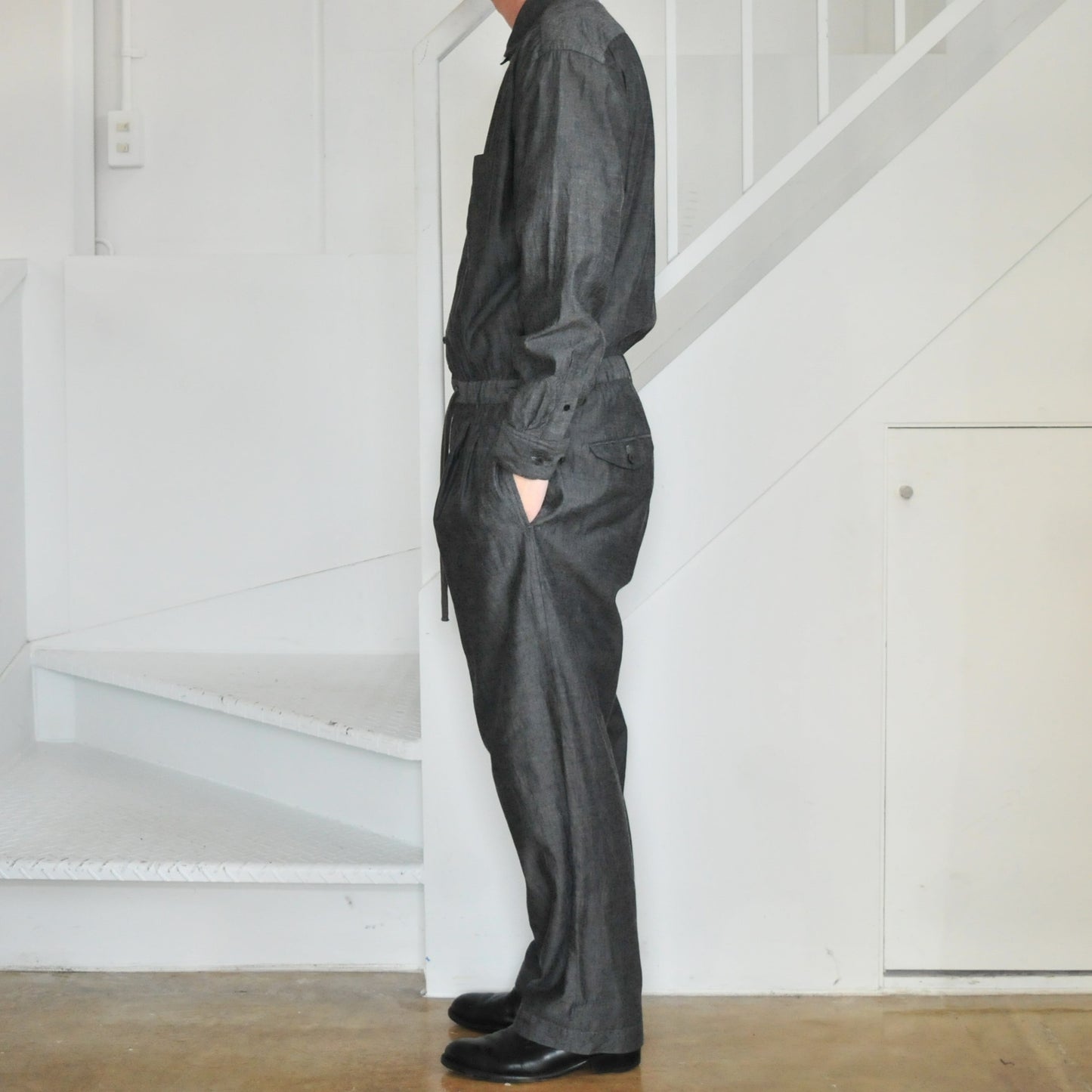 JUMP SUIT GRAY