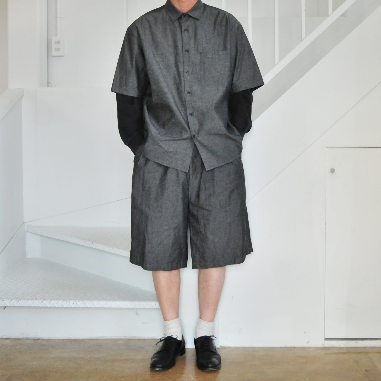 RELAX EASY SHORTS GRAY