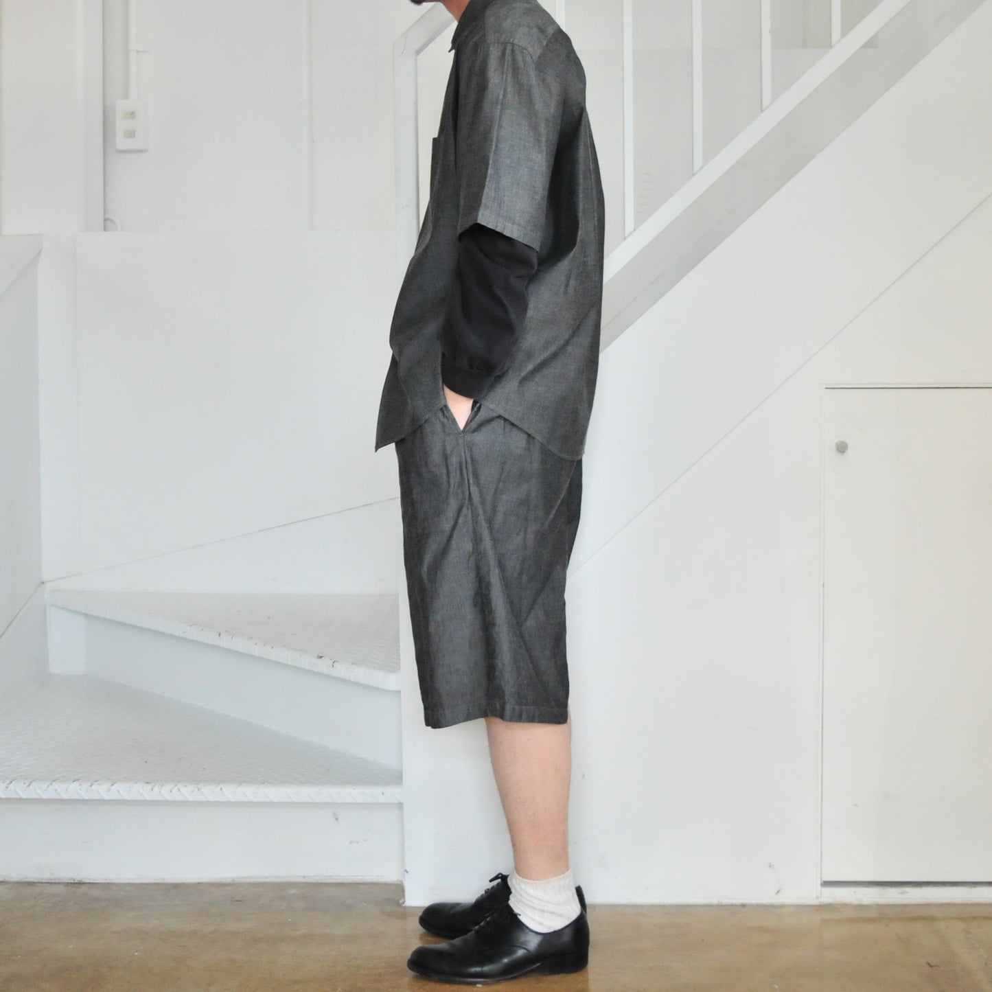 RELAX EASY SHORTS GRAY
