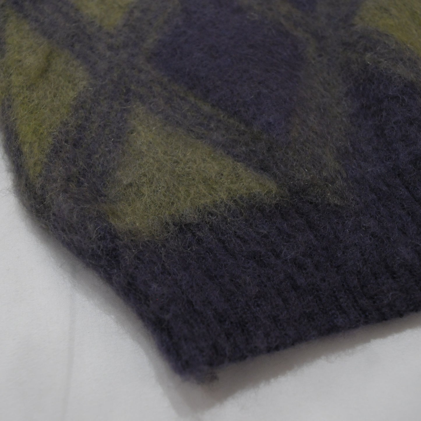 MOHAIR CARDIGAN -ARGYLE