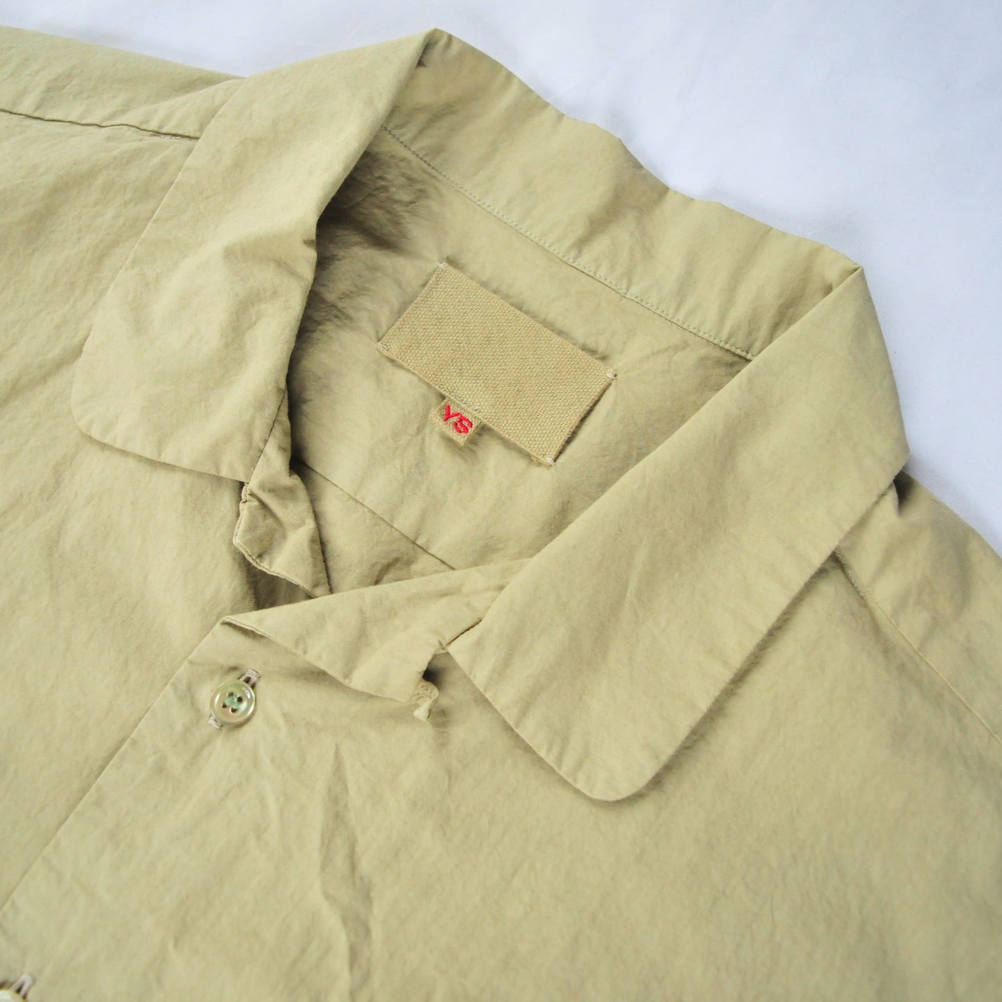 OPEN COLLAR SHIRT MINT