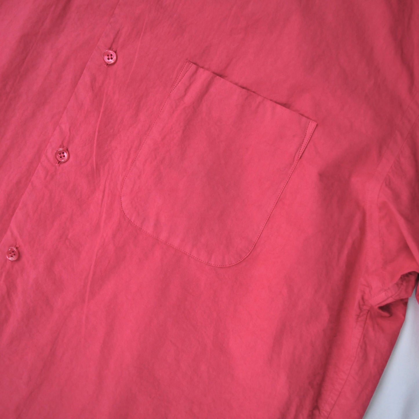 OPEN COLLAR SHIRT RASBERRY