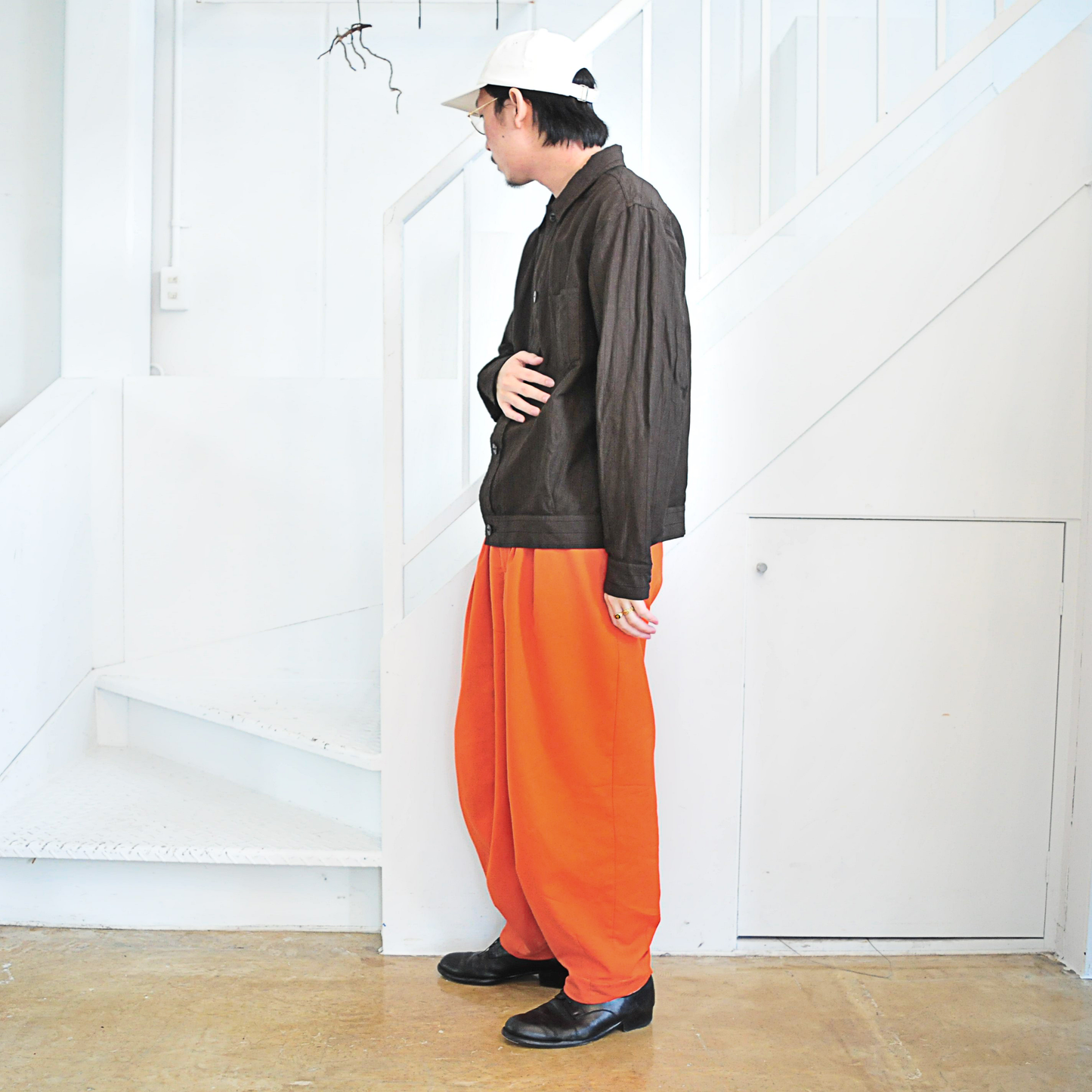 WOOL TWILL TAPERED PT