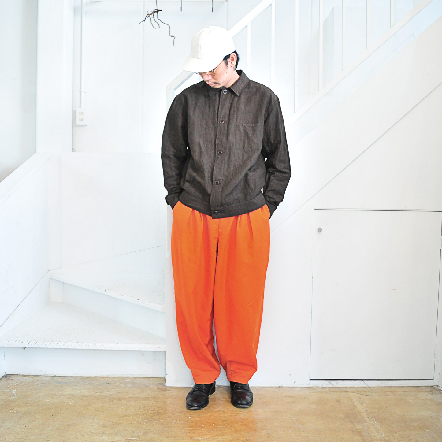 WOOL TWILL TAPERED PT