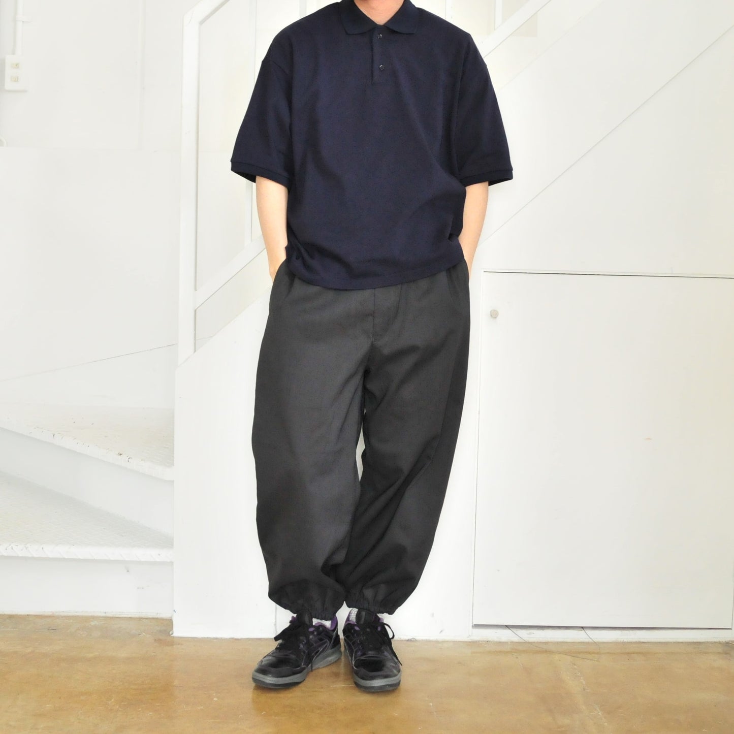 BOX TUBE POLO NAVY