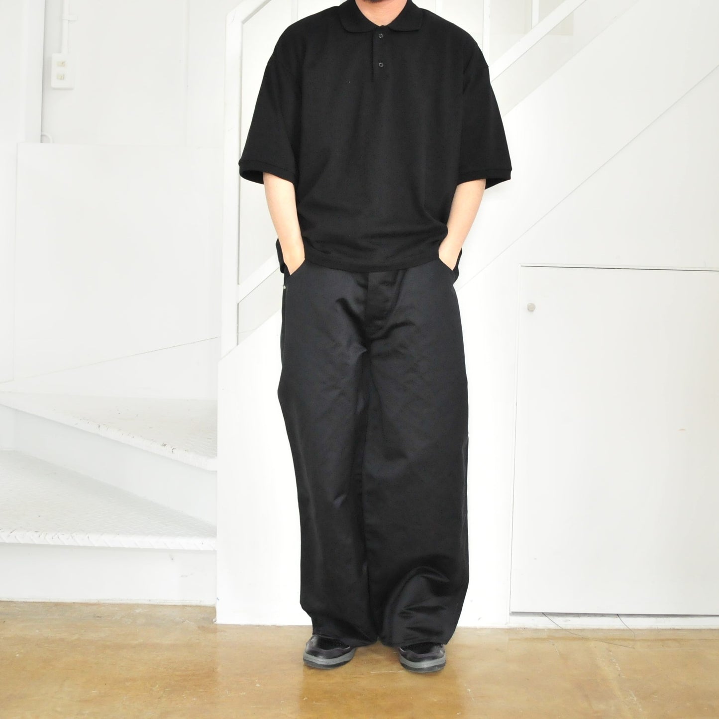 BOX TUBE POLO BLACK