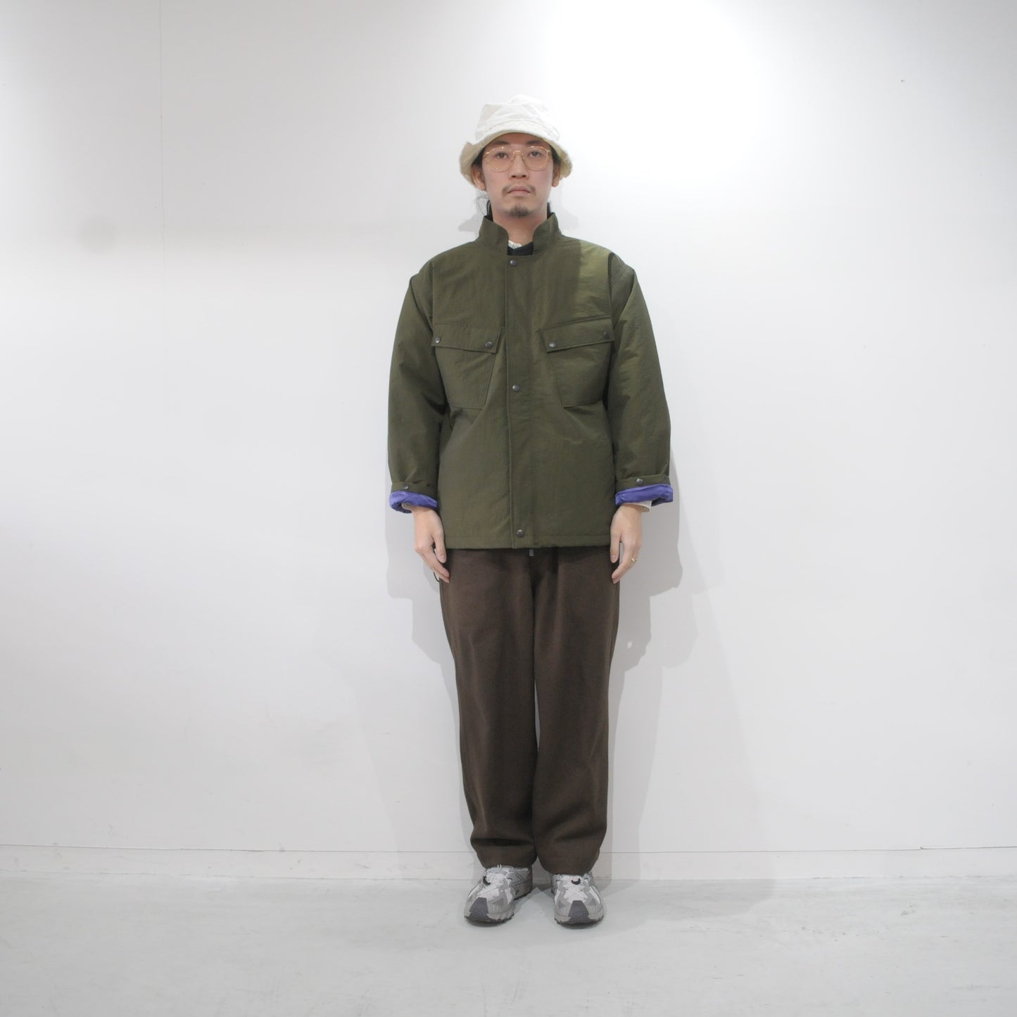 C.P. JACKET - NYLON RIPSTOP -Olive