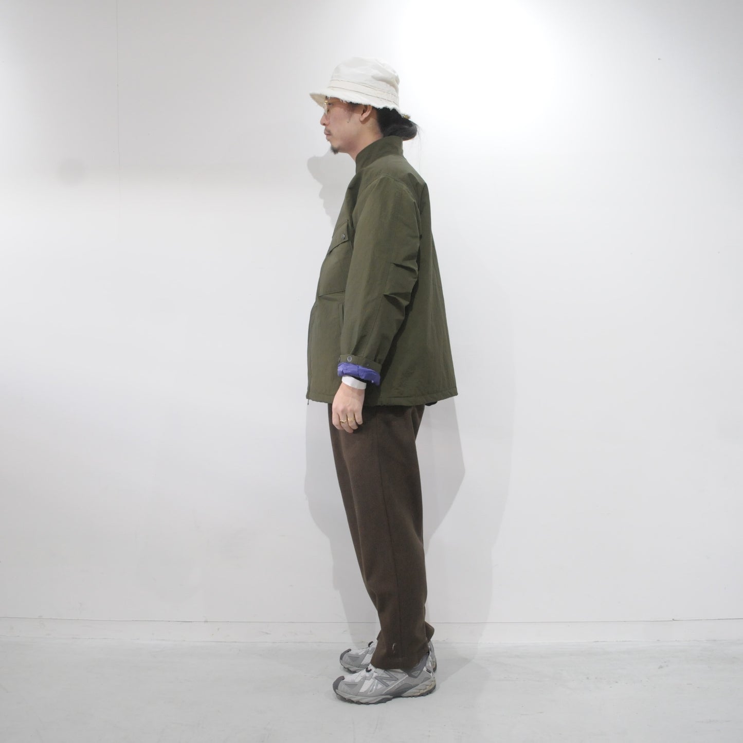 C.P. JACKET - NYLON RIPSTOP -Olive