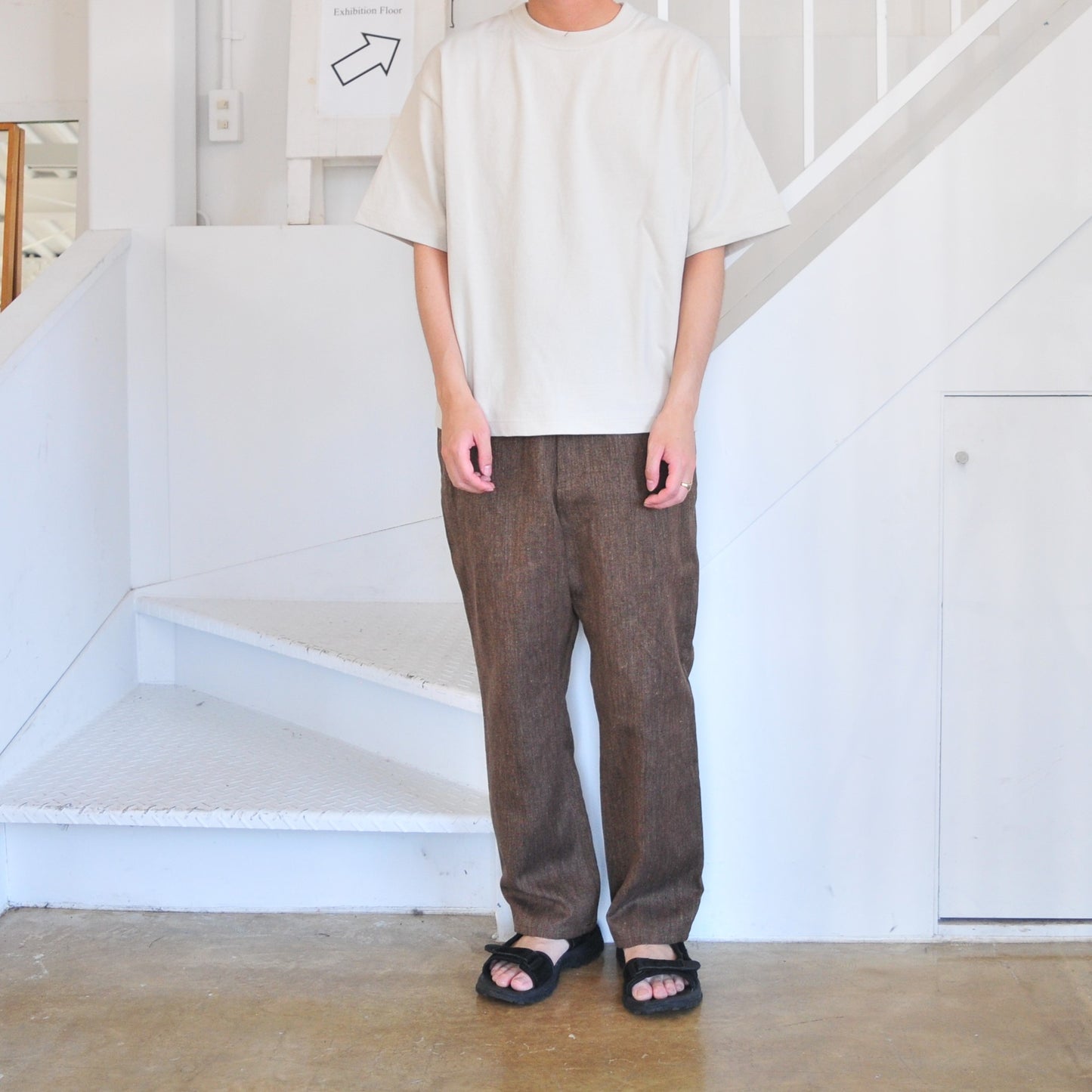 Ring dot button Pants