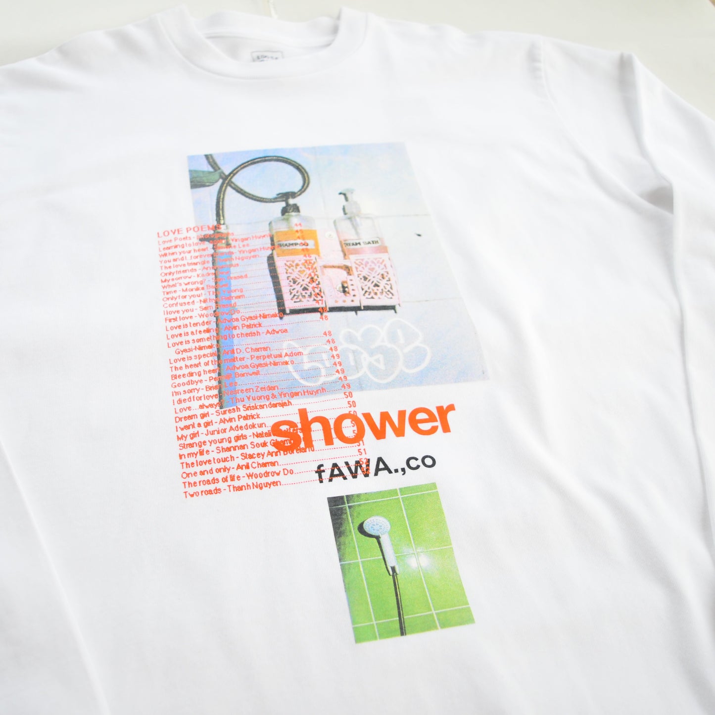 CLAY ARLINGTON - 'SHOWERMAN' L/S TEE
