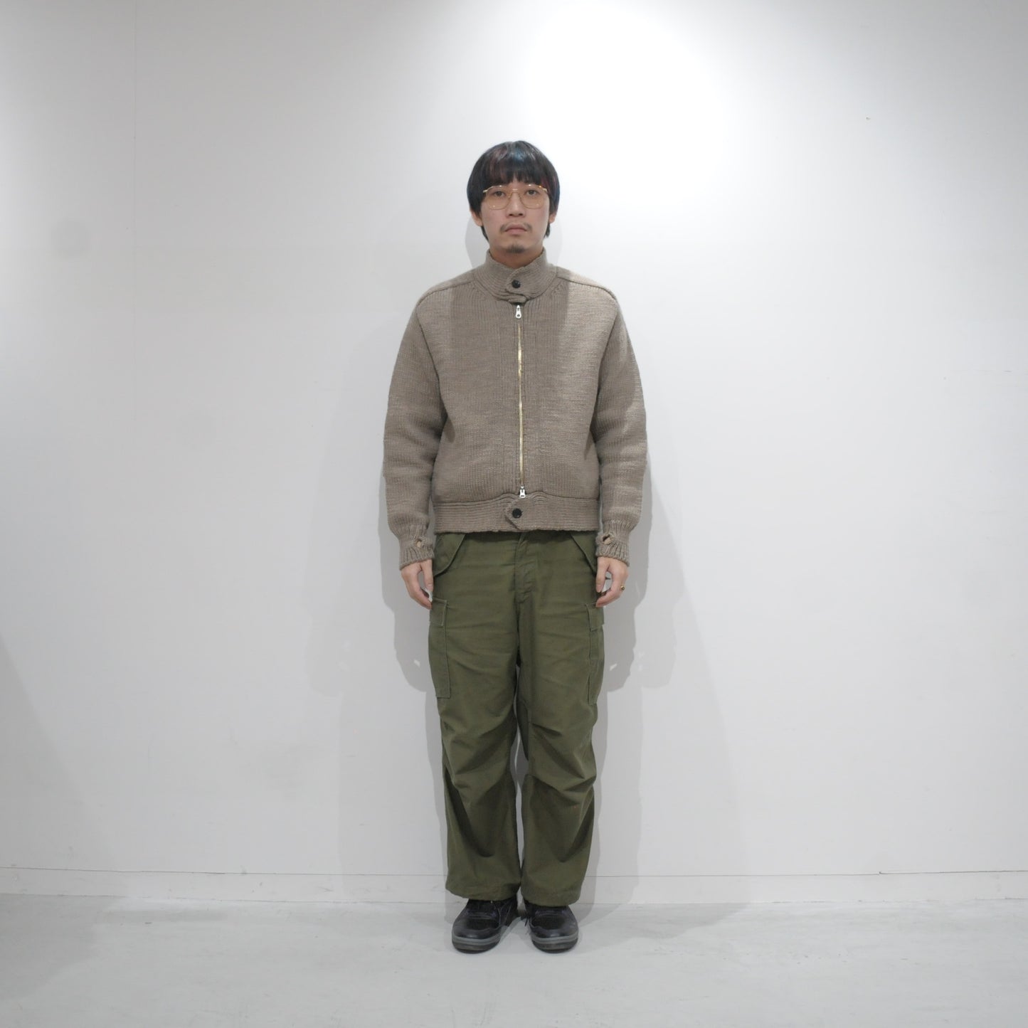 Knit Drivers Jacket