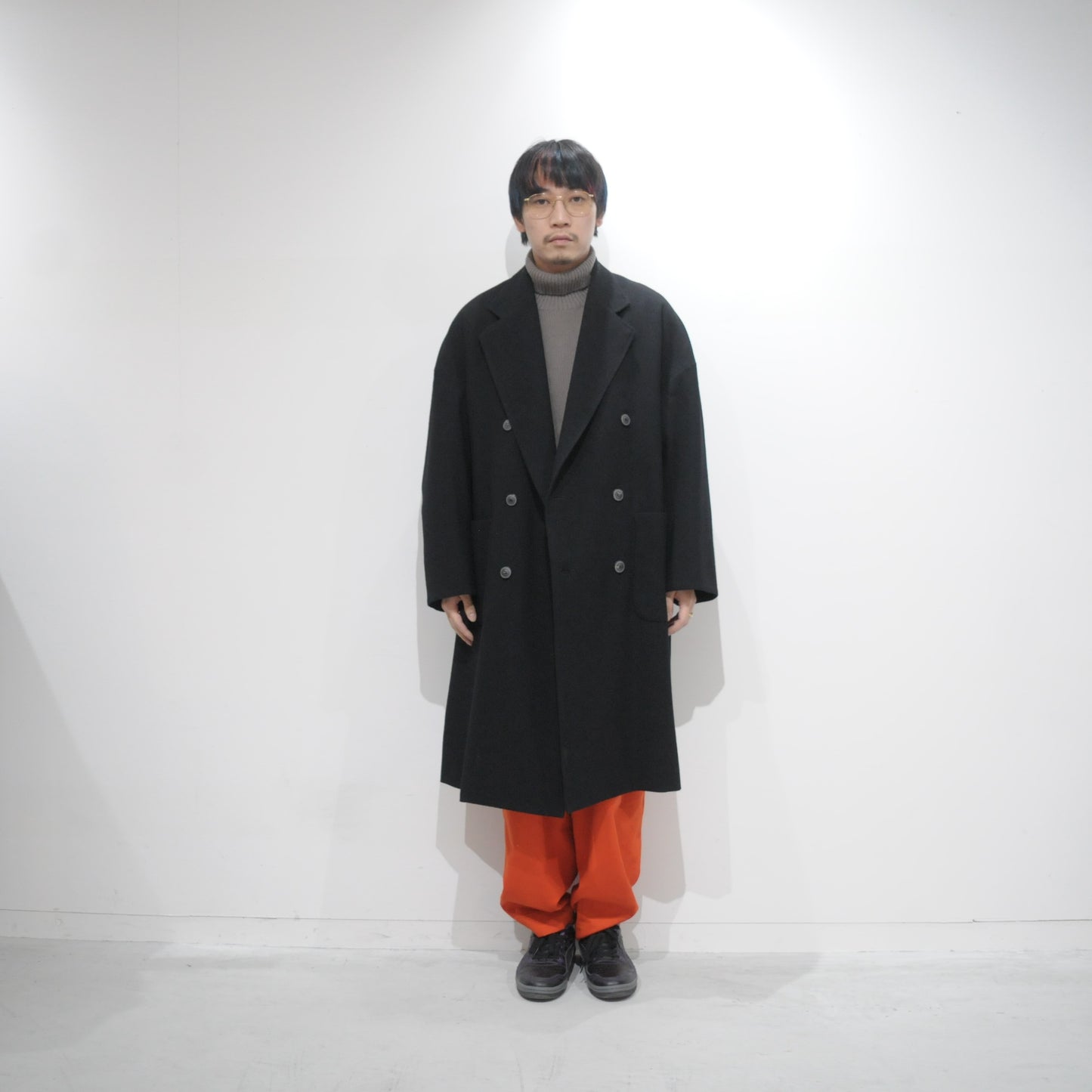TWEED DOUBLE BREASTED COAT