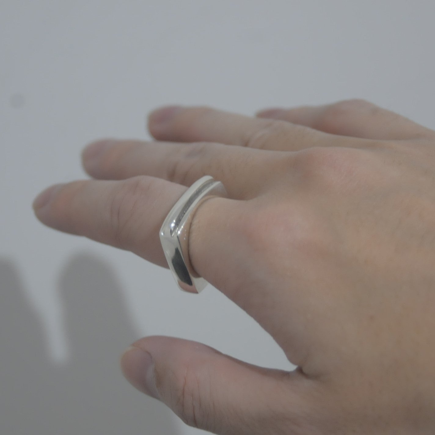 Mexican Jewelry Square Ring #18.5