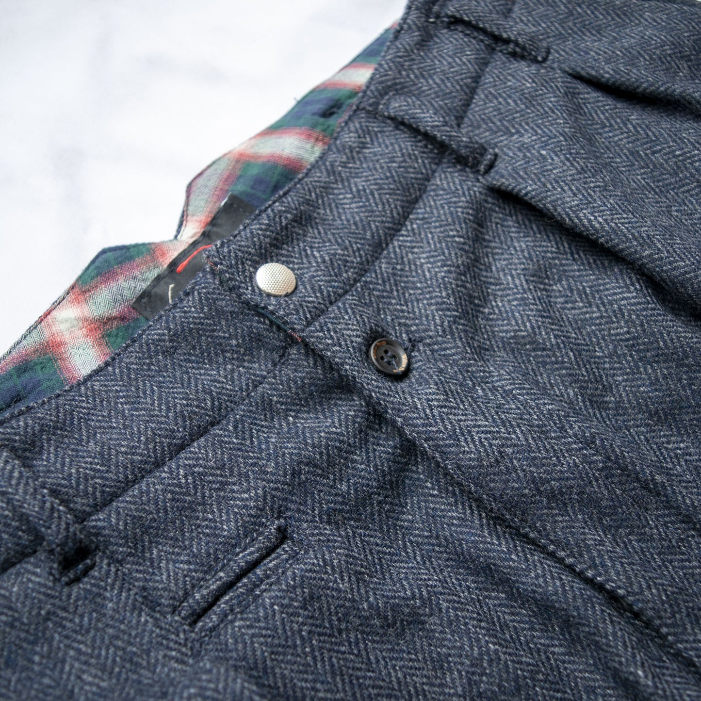 P-028 OVERPANTS HERRINGBONE