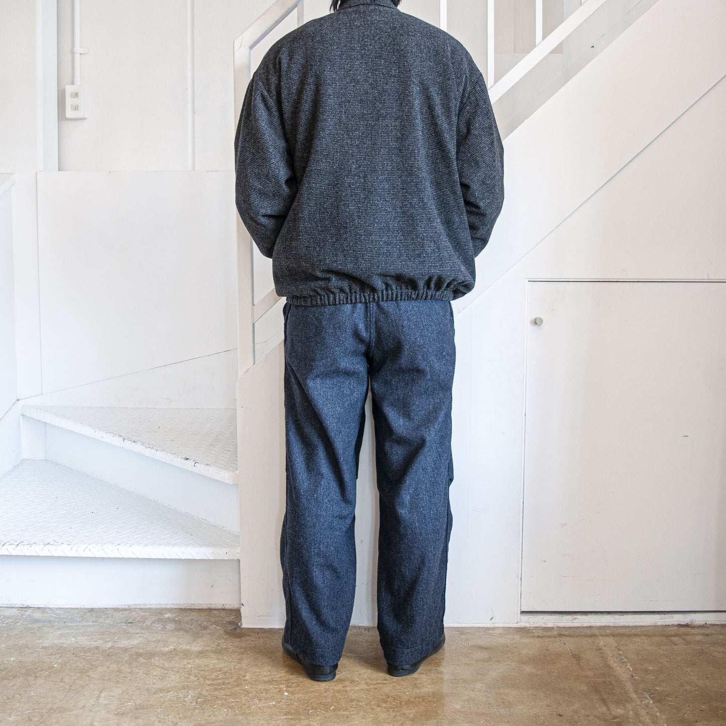 OVERSIZED BLOUSON - HOUNDSTOOTH